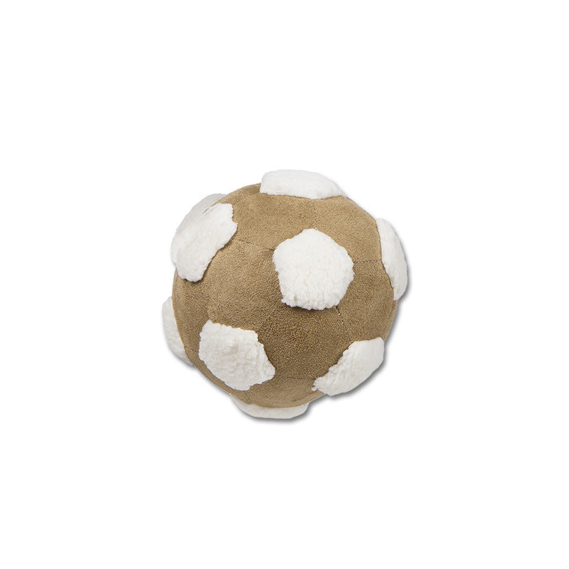 Touchdog LED Chew Toy Ball for Dogs (Teddy & Golden)