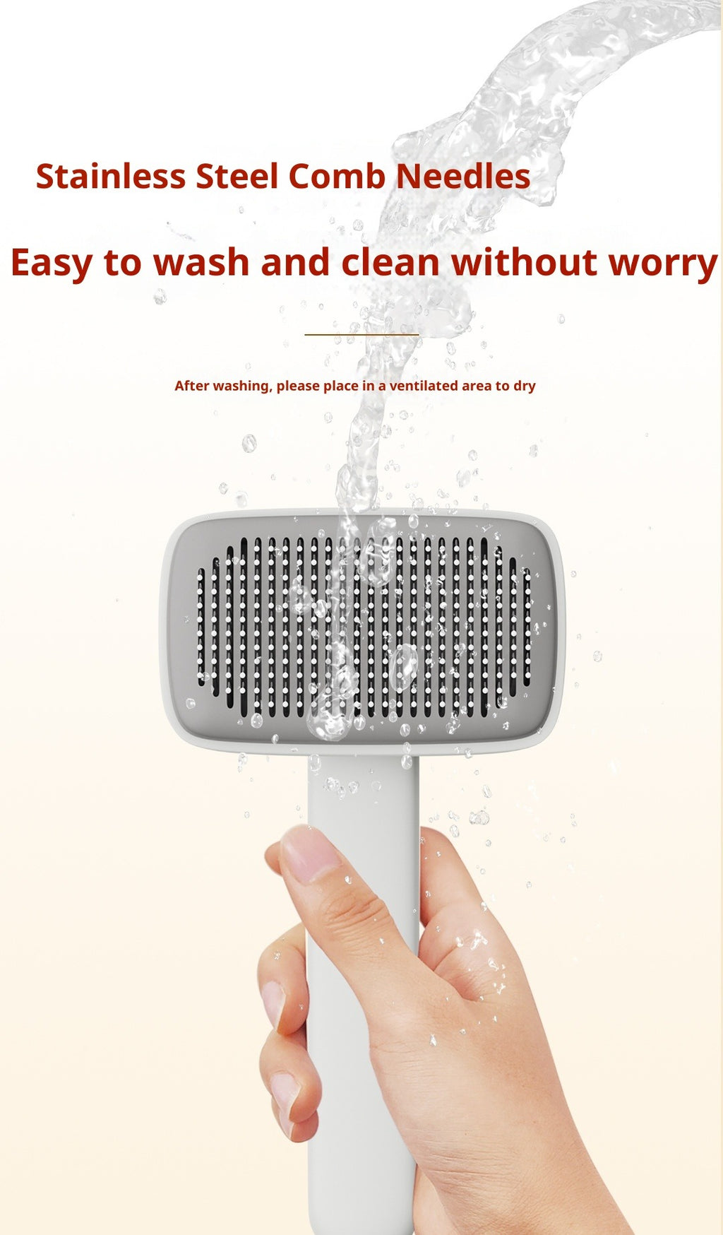 Pet Hair Removal Brush Comb