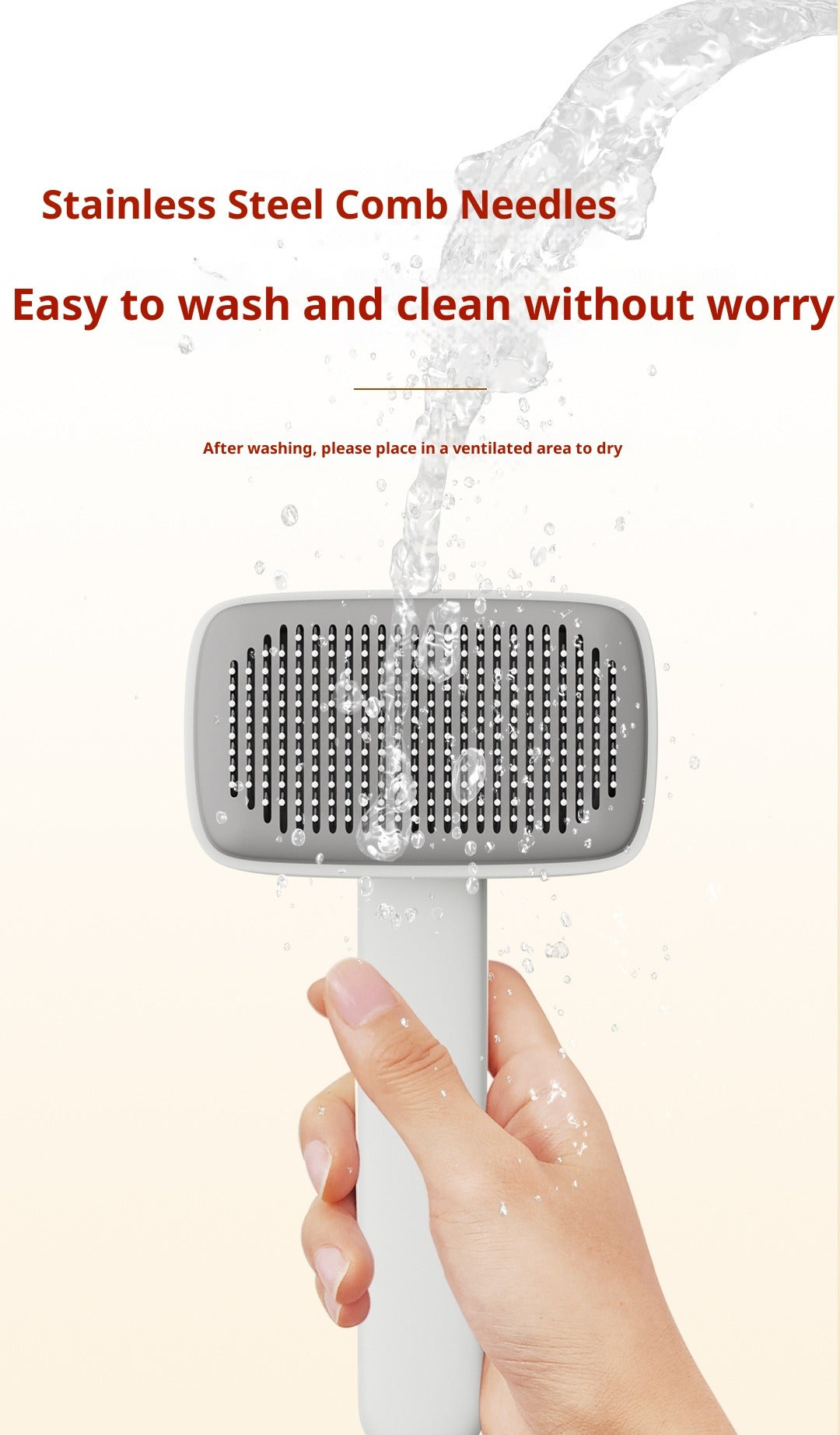 Pet Hair Removal Brush Comb