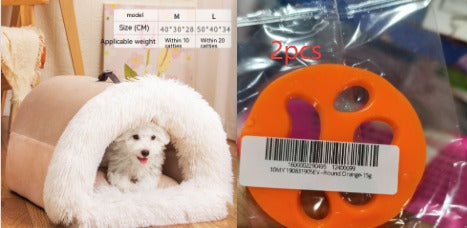 Portable Warm Pet Nest for Autumn & Winter