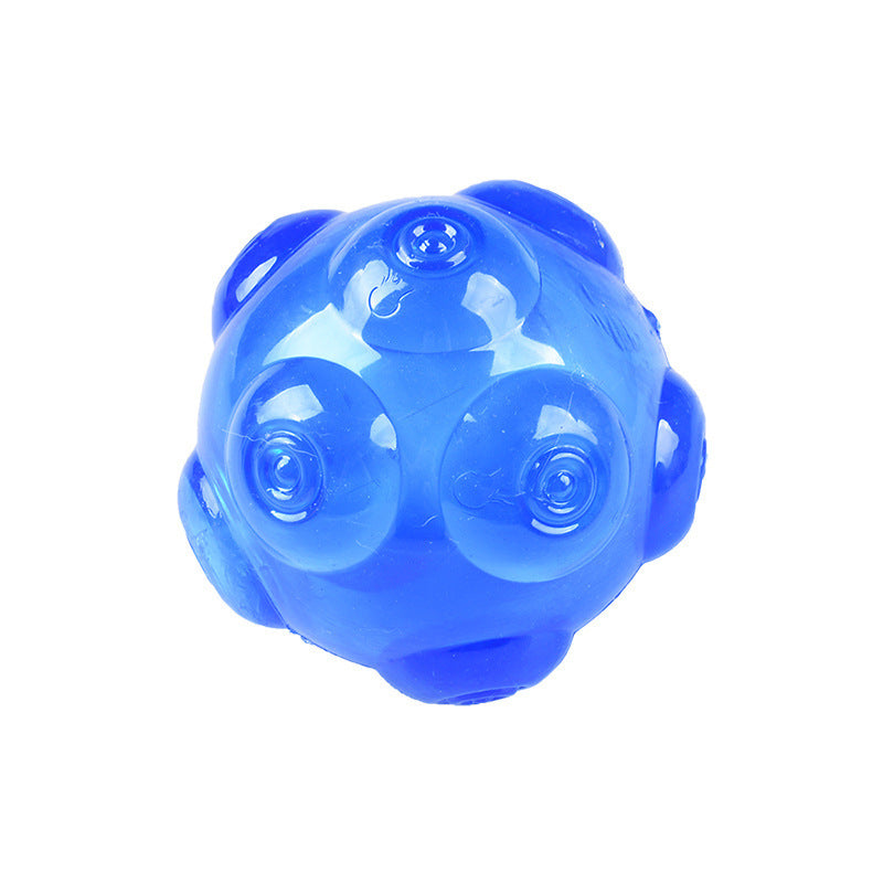 Golden Retriever Elastic Toy Ball for Molar Bite Resistance