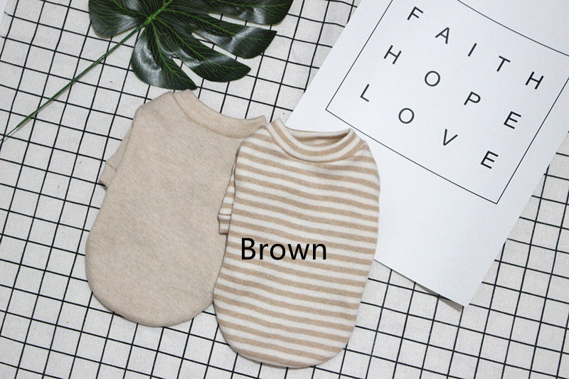 Pure Cotton Winter Pajamas for Dogs and Teddy Pets