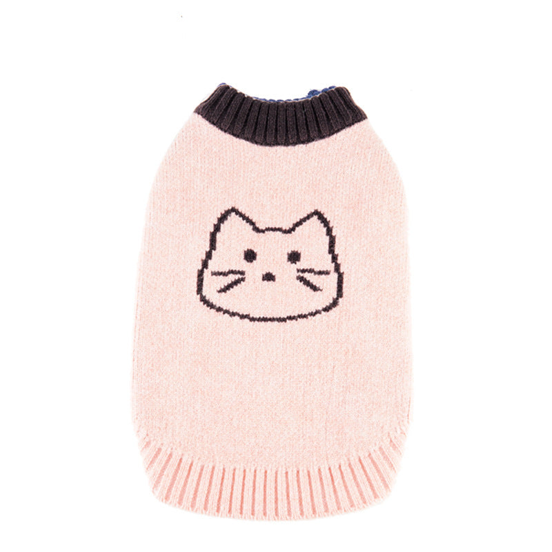 Puppy Dog Vest Sweater for Autumn and Winter