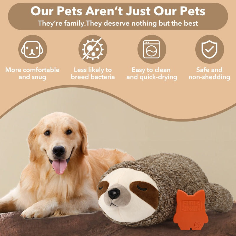 Pet Heartbeat Soothing Plush Toy