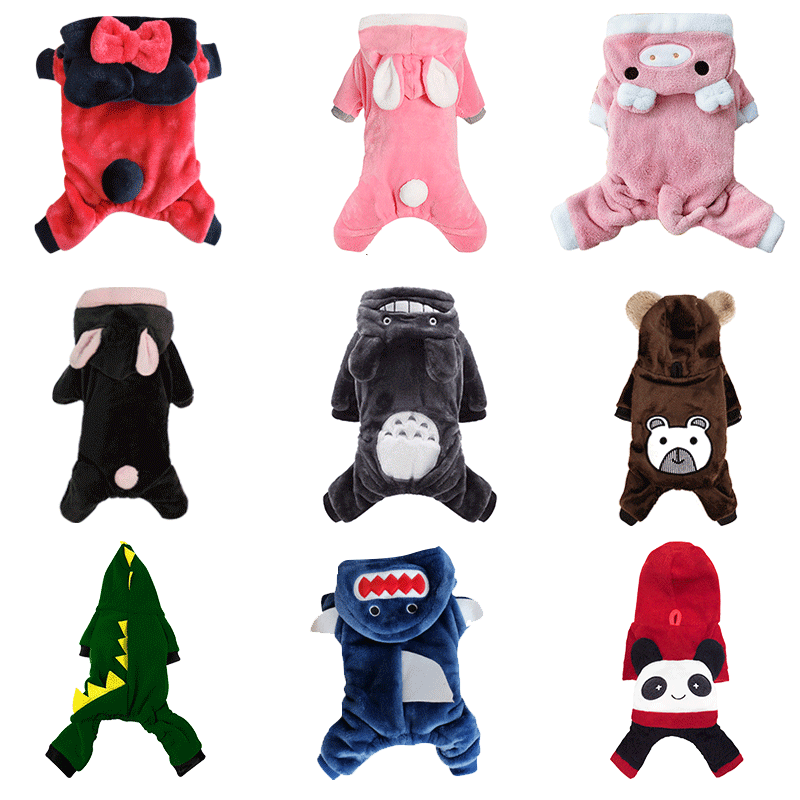 Thick Winter Clothes for Small Dogs and Cats