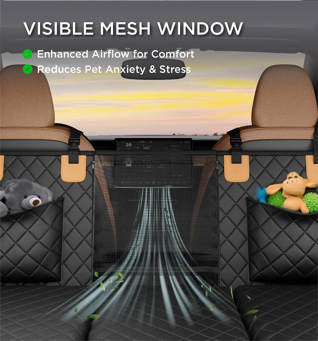 Waterproof Dog Car Back Seat Hammock