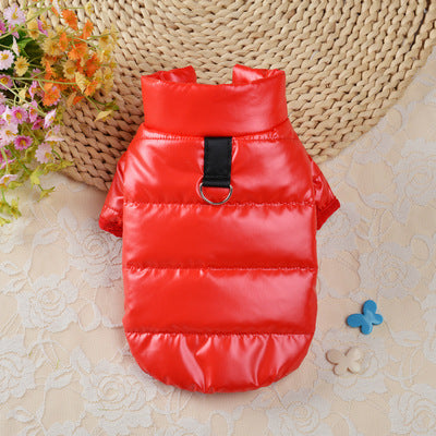 Two-Legged Down Cotton Vest for Dogs