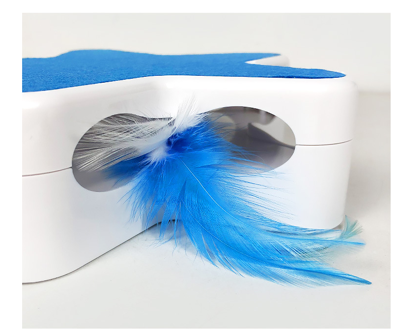 Petopia Electric Cat Toy with Feather Wand and Spinner