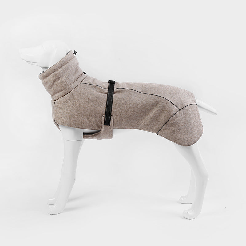 Reflective Padded Dog Clothes with Soft Warm Belly