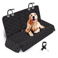 Waterproof Dog Back Seat Cover with Seat Belt