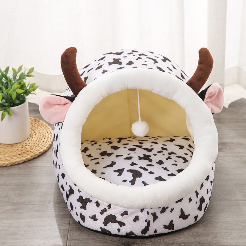 Big Mouth Cat Semi-Enclosed Removable Washable Litter Box