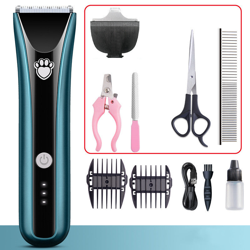 Waterproof Electric Pet Clipper with Quiet Operation