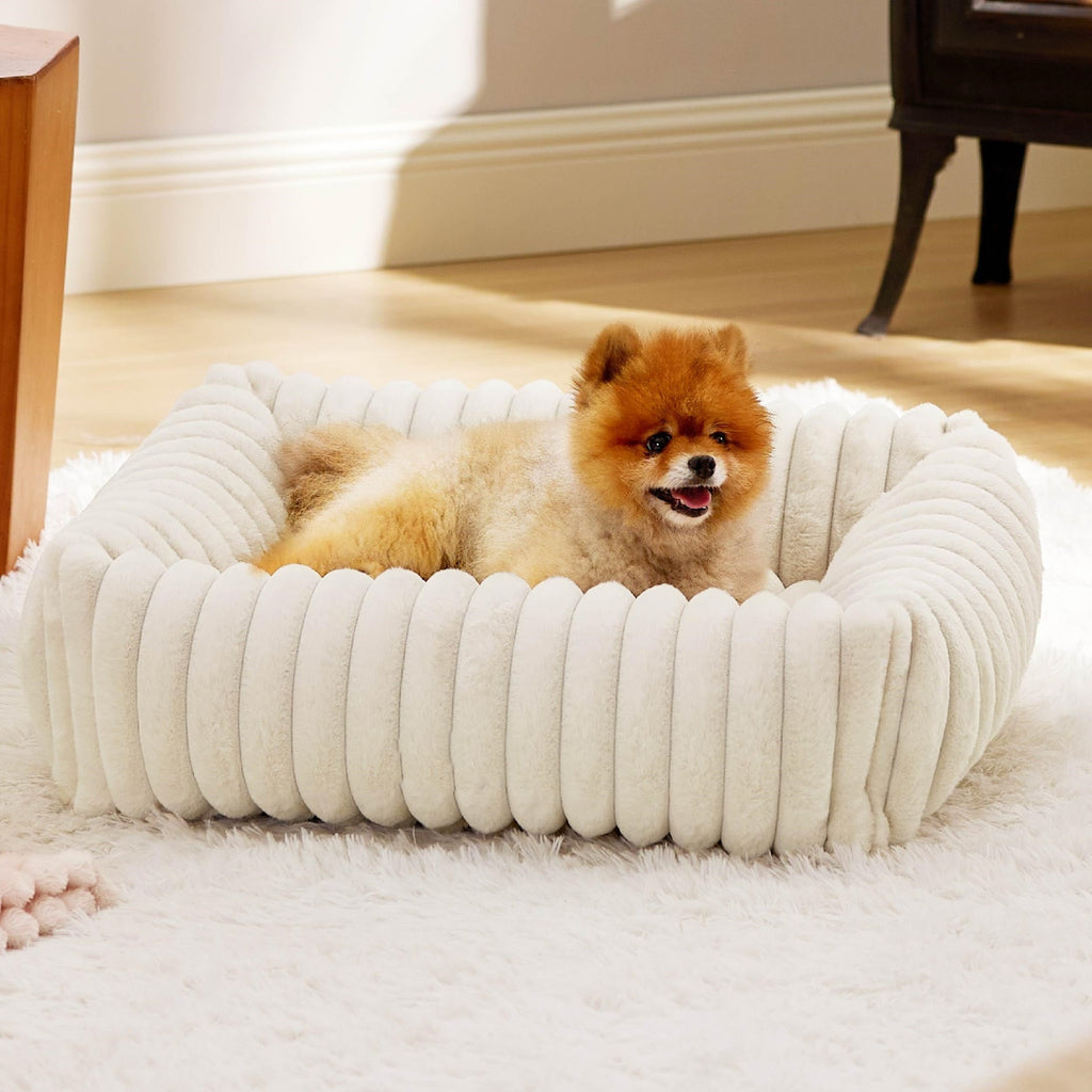Warm Plush Pet Bed Doghouse