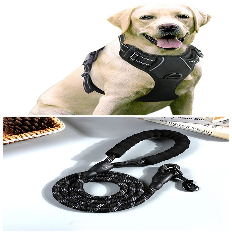 Large Dog Vest Harness with Leash