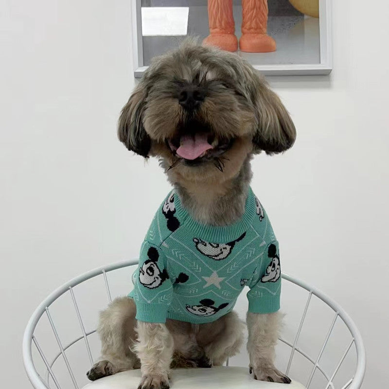 Thick Warm Pet Sweater for Dogs and Cats in Winter