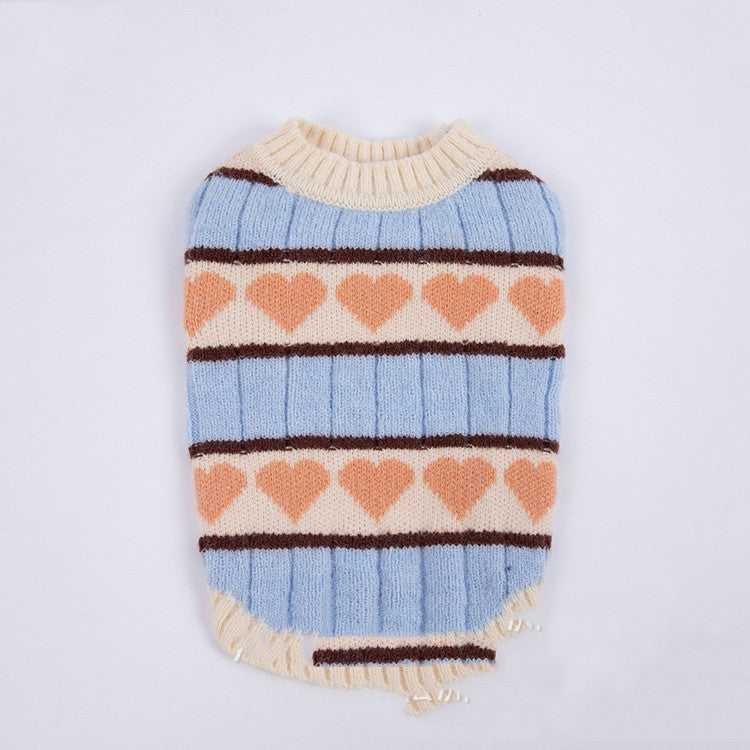 Arctic Fur Coat Vest for Teddy Bear Pets