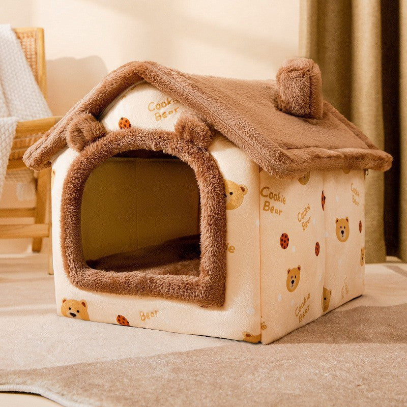 Cozy Pet Tent Bed