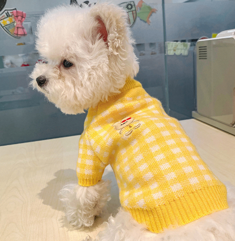 Autumn Winter Sweater for Pets: Dogs and Cats