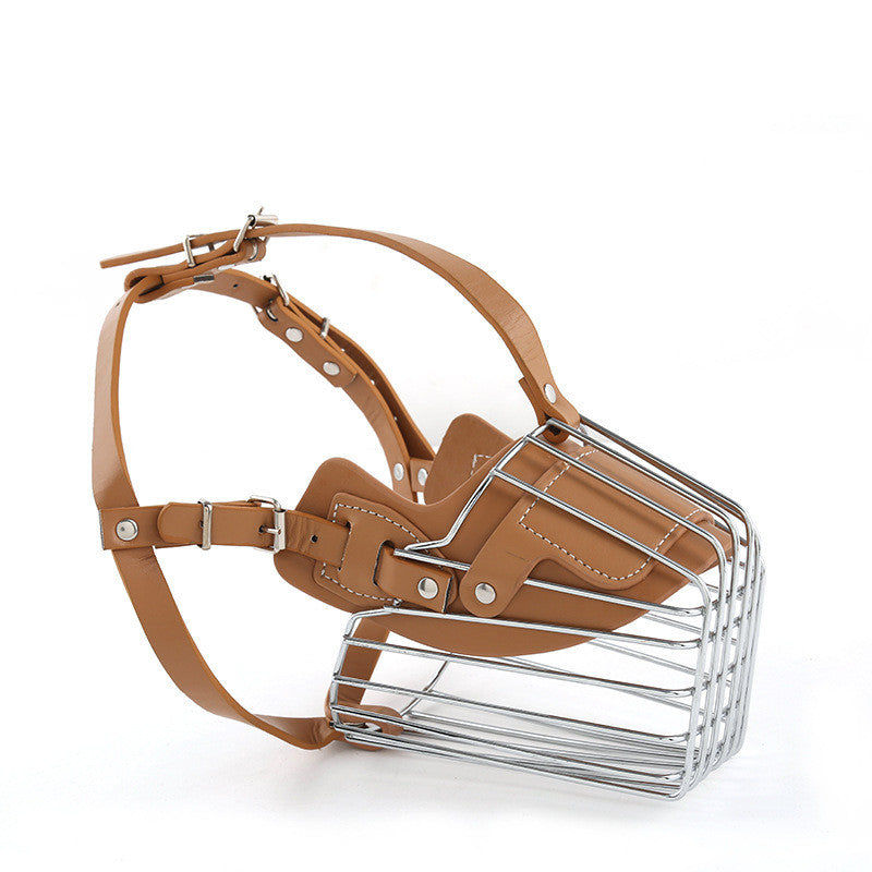 Adjustable Dog Muzzle with Soft Straps for Anti-Bite