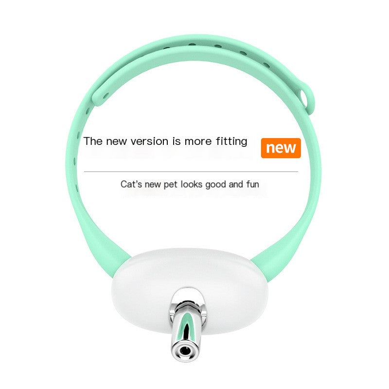 Smart Laser Cat Collar Toy with Rechargeable Infrared
