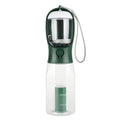 Pet Dog 3-in-1 Portable Water Cup with Garbage Bag Filter