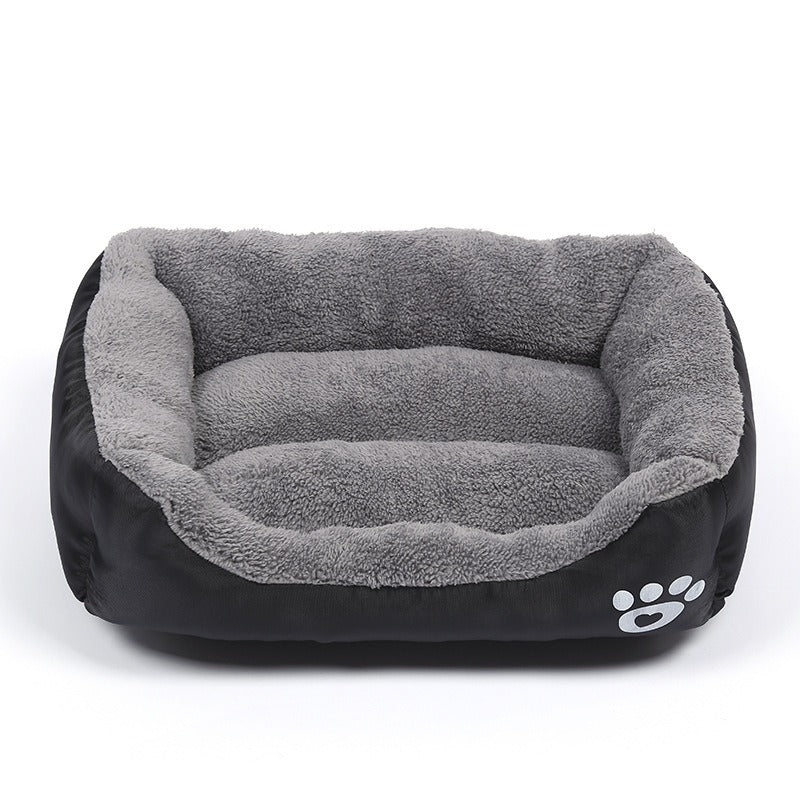 Fleece-lined Pet Cushion Mat