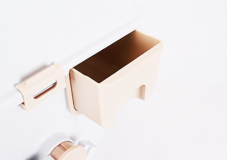 Semi-Enclosed Cat Litter Box