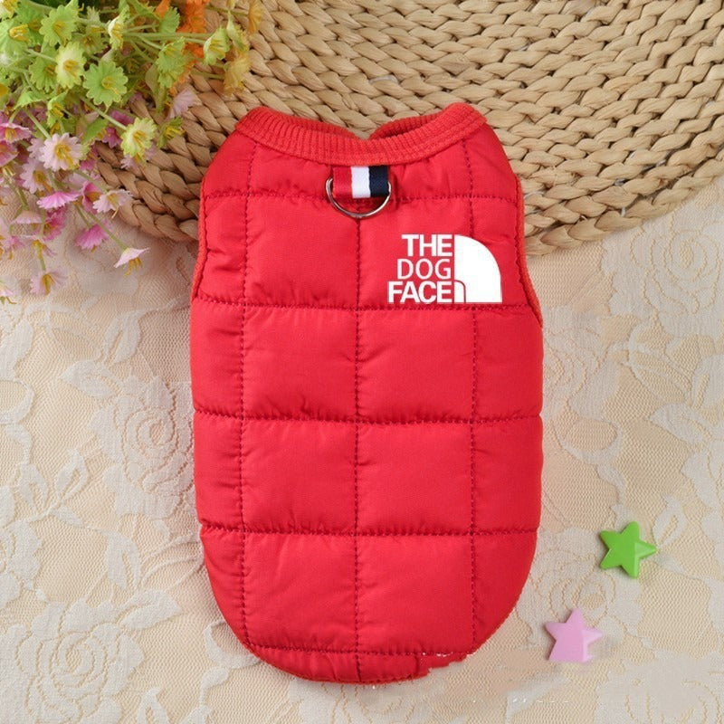 New Fleece-Lined Pet Dog Clothing
