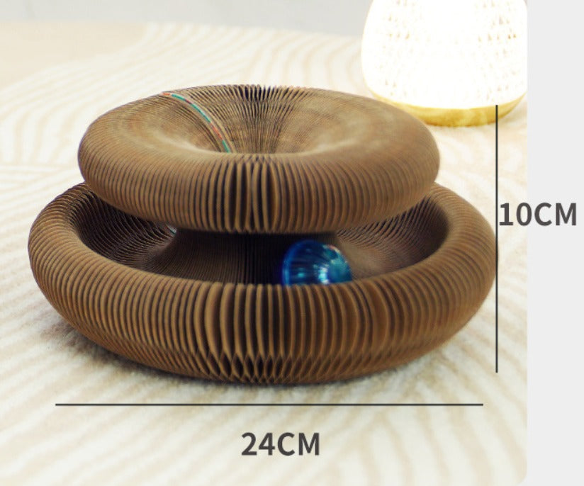 Foldable Corrugated Cat Scratching Board