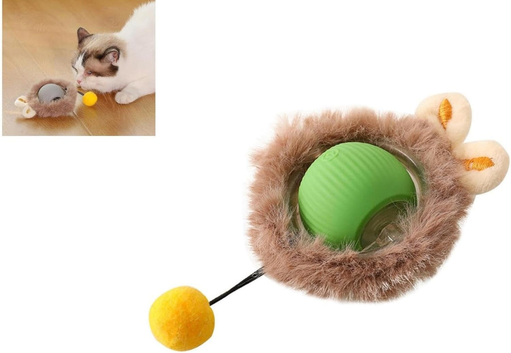 Automatic Interactive Pet Rolling Ball Toy