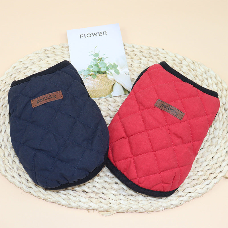 Pet Winter Jacket for Dogs and Cats - Thick Warm Coat