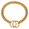 Stainless Steel Double Ring Drag Chain for Pets