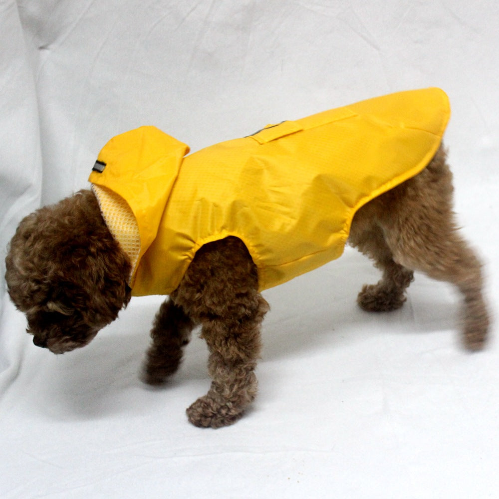 Reflective Waterproof Dog Raincoat