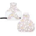 Transparent Brim Dog Raincoat with Bellyband