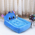 Cute Cartoon Dog Bed for Winter - Teddy & Samoyed