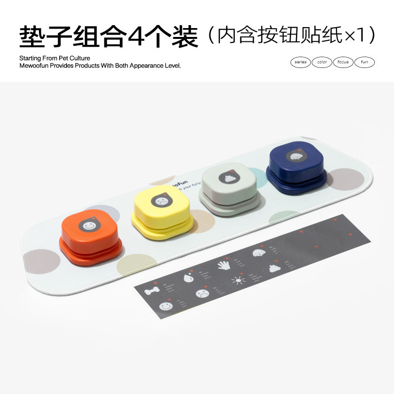 Pet Communication Button for Interactive Dog Training