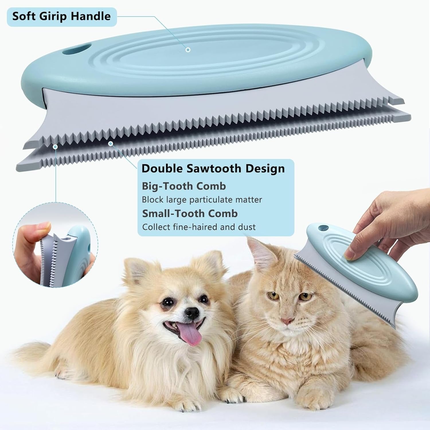 3 Pack Pet Hair Remover Set