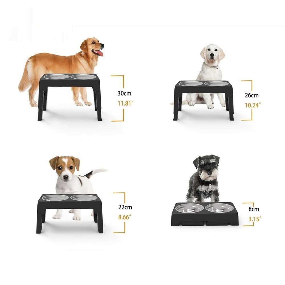 Adjustable Lifting Dog Bowl