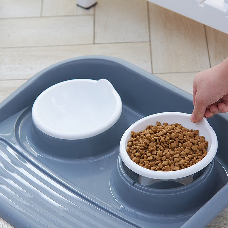 Creative Eco-Friendly Non-Slip Double Pet Bowl