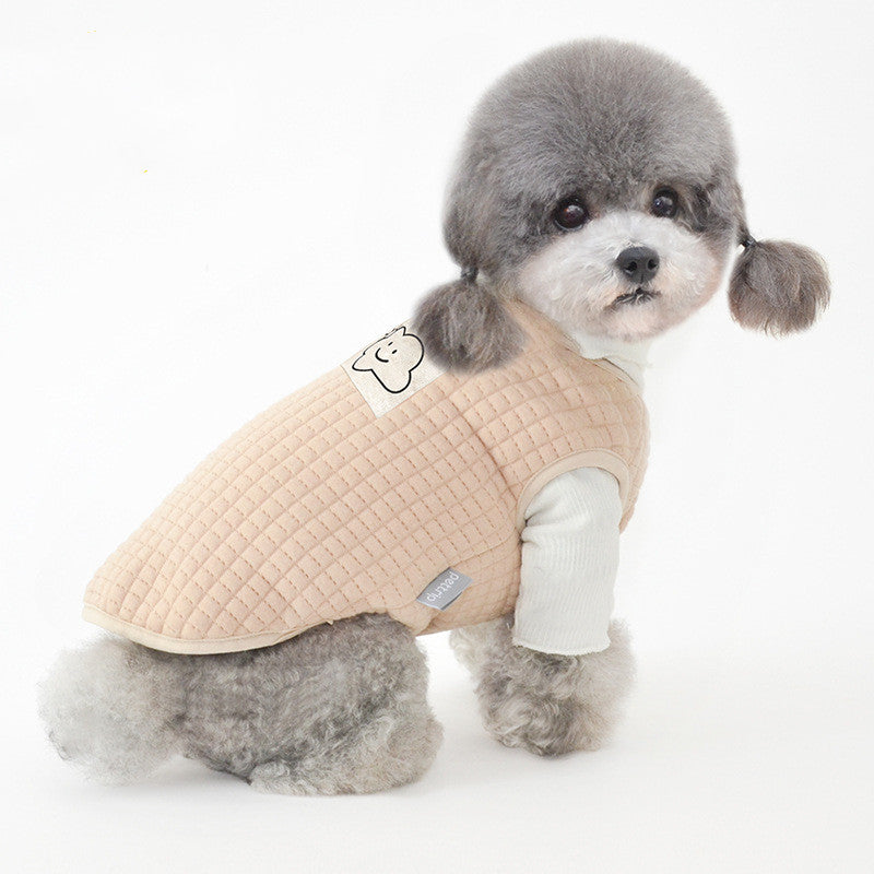 New Pet Plus Velvet Warm Vest for Puppies