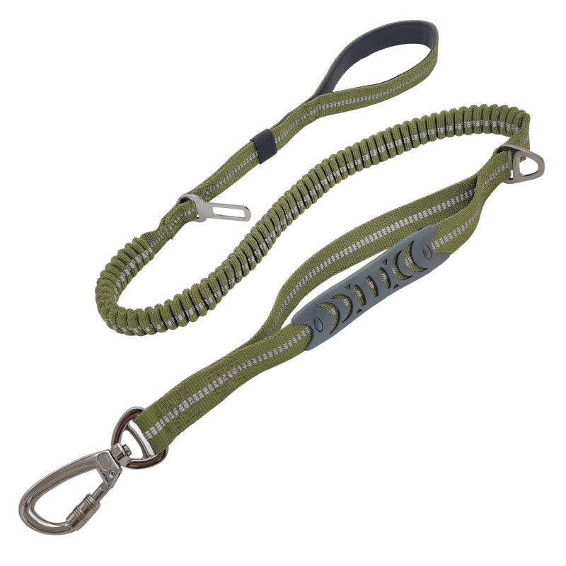 Cross-Border Dog Leash with Safety Features and Training