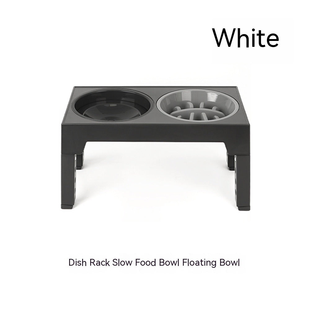Adjustable Elevated Dog Bowl Feeder