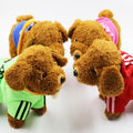 Plush Toy Teddy Dog with Leash