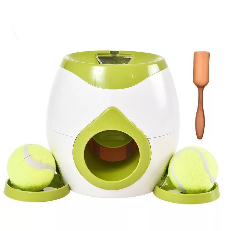 Interactive Pet Tennis Ball Feeder