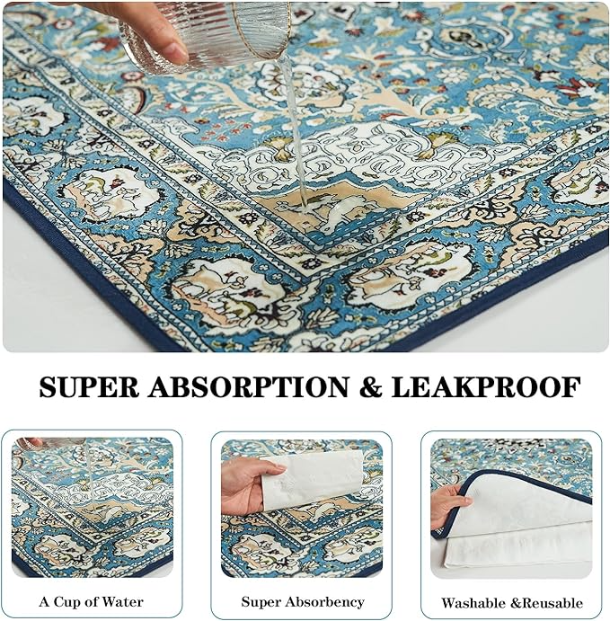 Washable Reusable Dog Pee Pads – 2 Pack, Super Absorbent, Leakproof, Non-Slip Training Pads for Floor, Crate, Couch, and Whelping