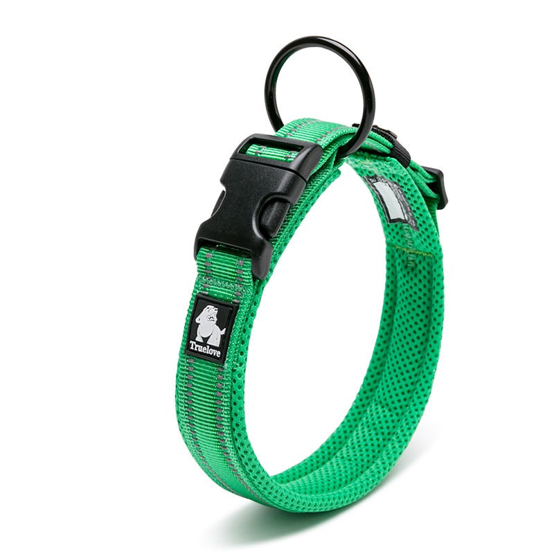 Reflective No-Choke Padded Dog Collar
