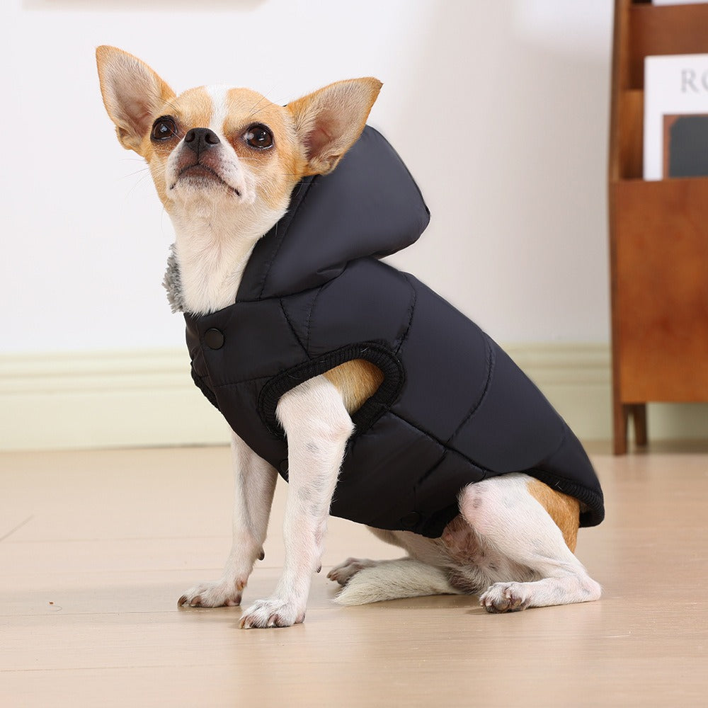 Pet Clothes Warm Thickened Small & Medium Coats & Hats