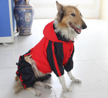 Waterproof Jacket for Large Dogs - Outdoor Pet Wear