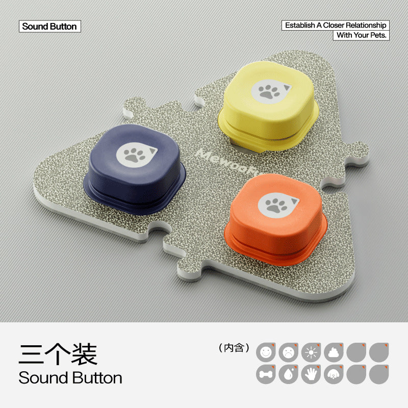 Pet Communication Button for Interactive Dog Training