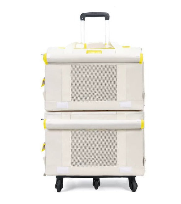 Portable Cat & Dog Travel Bag with Wheels